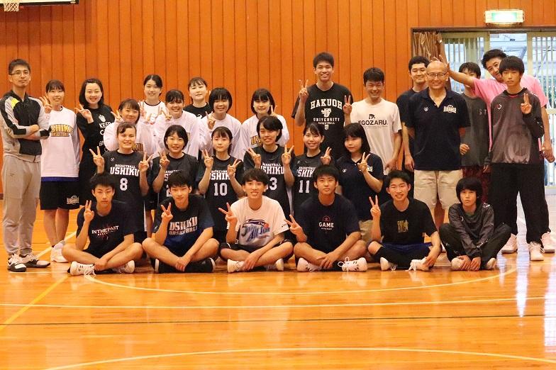 バスケットボール 茨城県立牛久高等学校